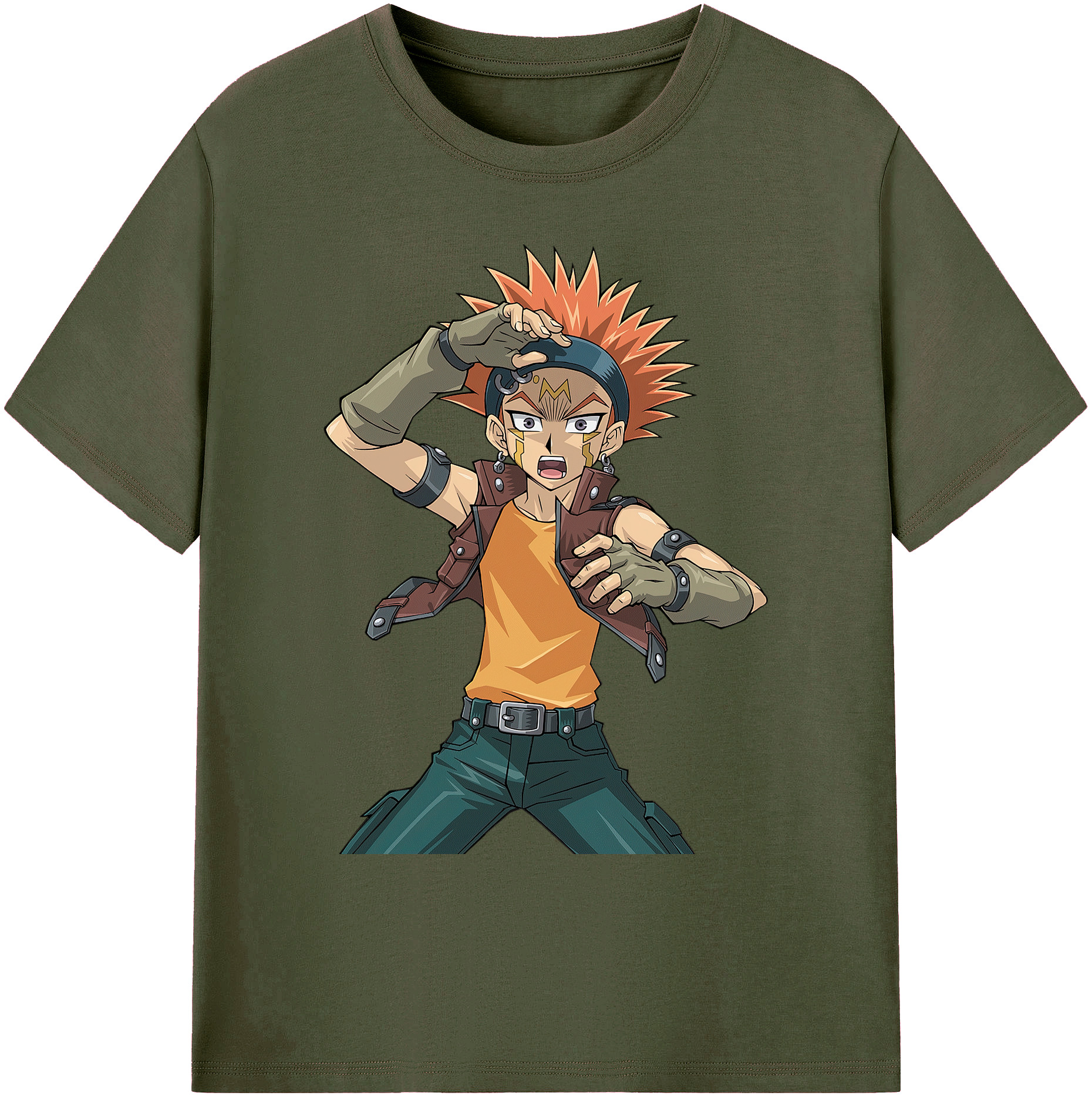 （画像用） 遊☆戯☆王 Yu-Gi-Oh! 綿100％ メンズ半袖Tシャツ｜肌触りやわらか＆通気性